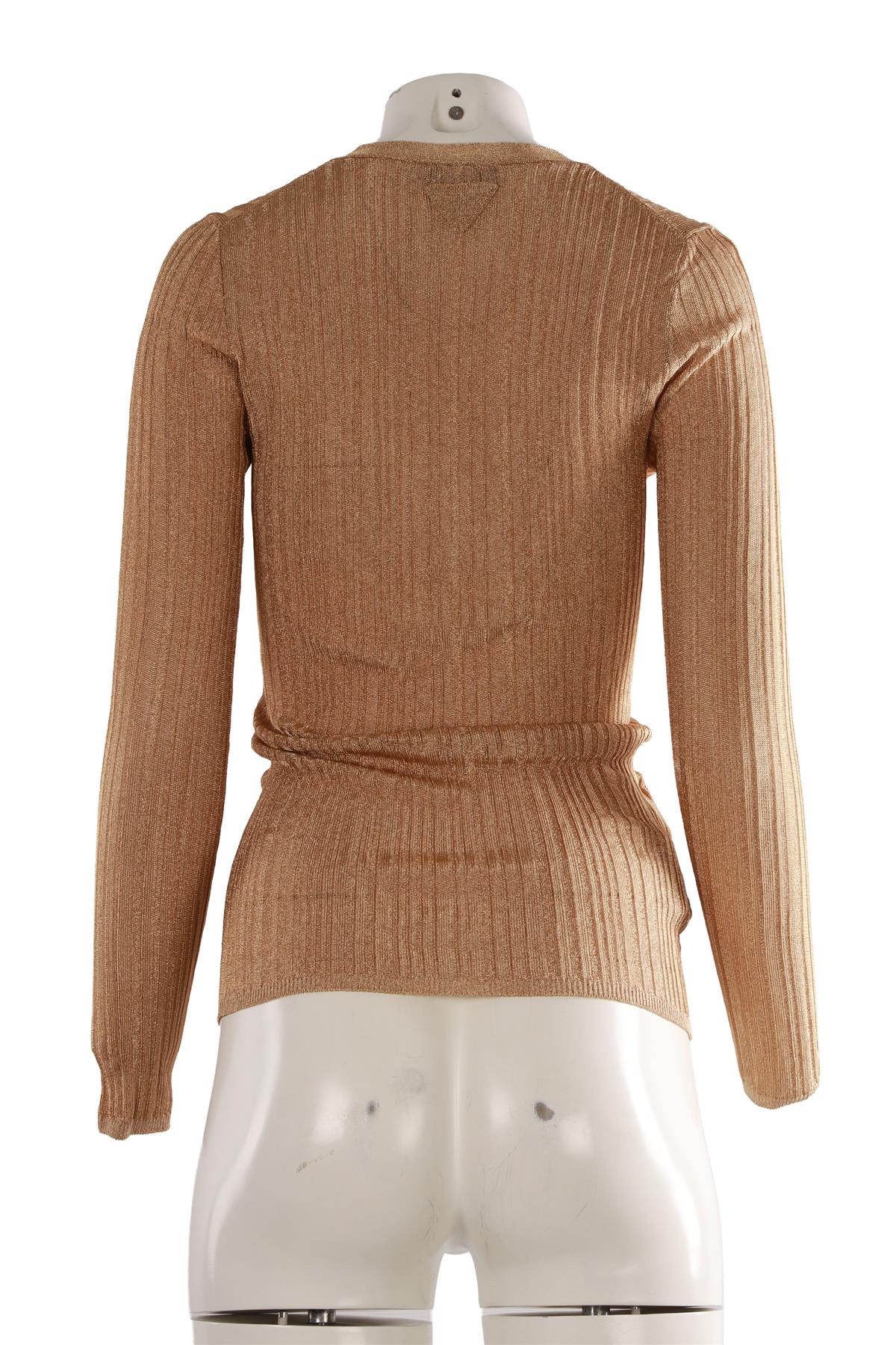 GOLD KNIT CARDIGAN
