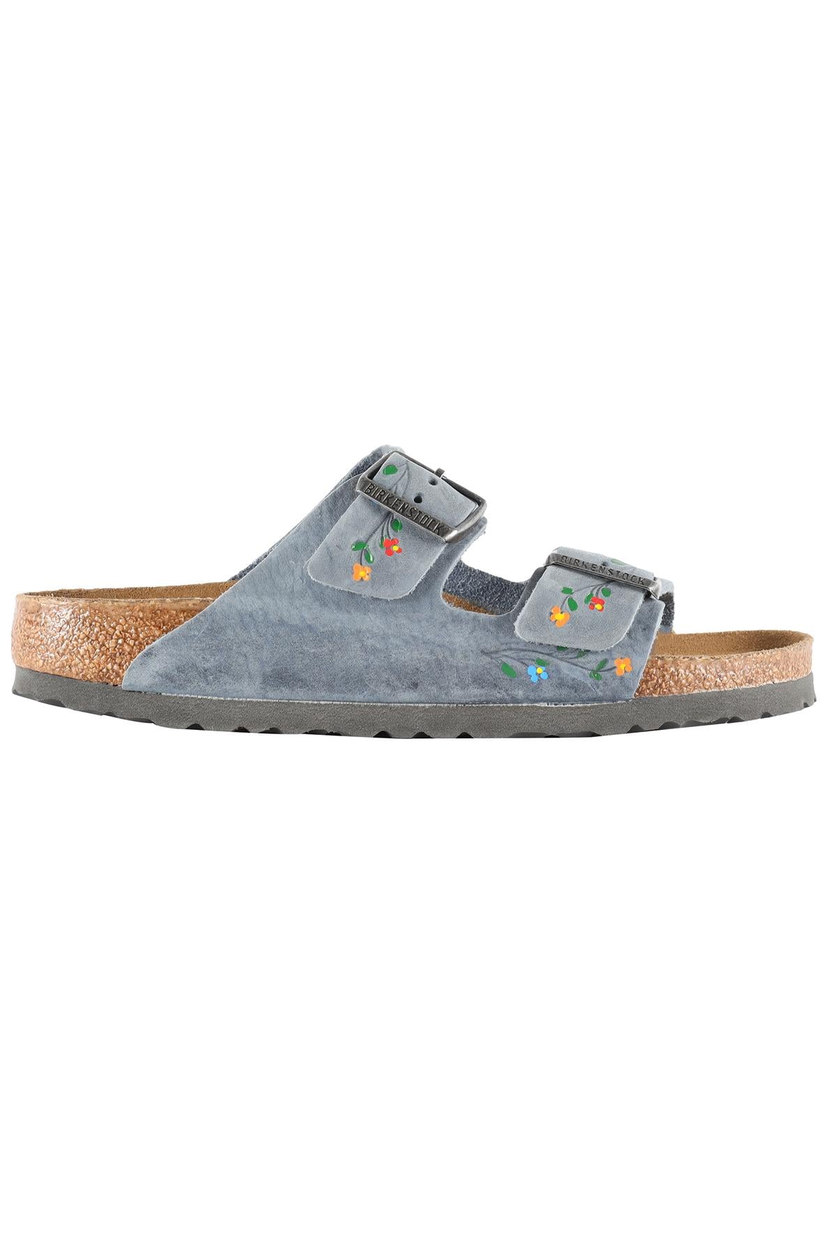 BIRKENSTOCK BLUE SUEDE SANDALS EU 38 UK 5 US 8