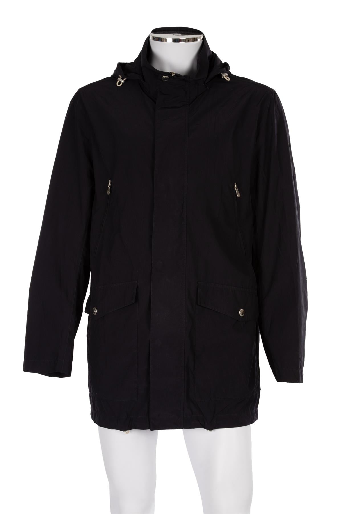 BRUNELLO CUCINELLI NAVY MEN'S NYLON JACKET IT 52 UK/US 42