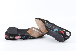 TABITHA SIMMONS BLACK MESH BALLET FLATS EU 38.5 UK 5.5 US 8.5
