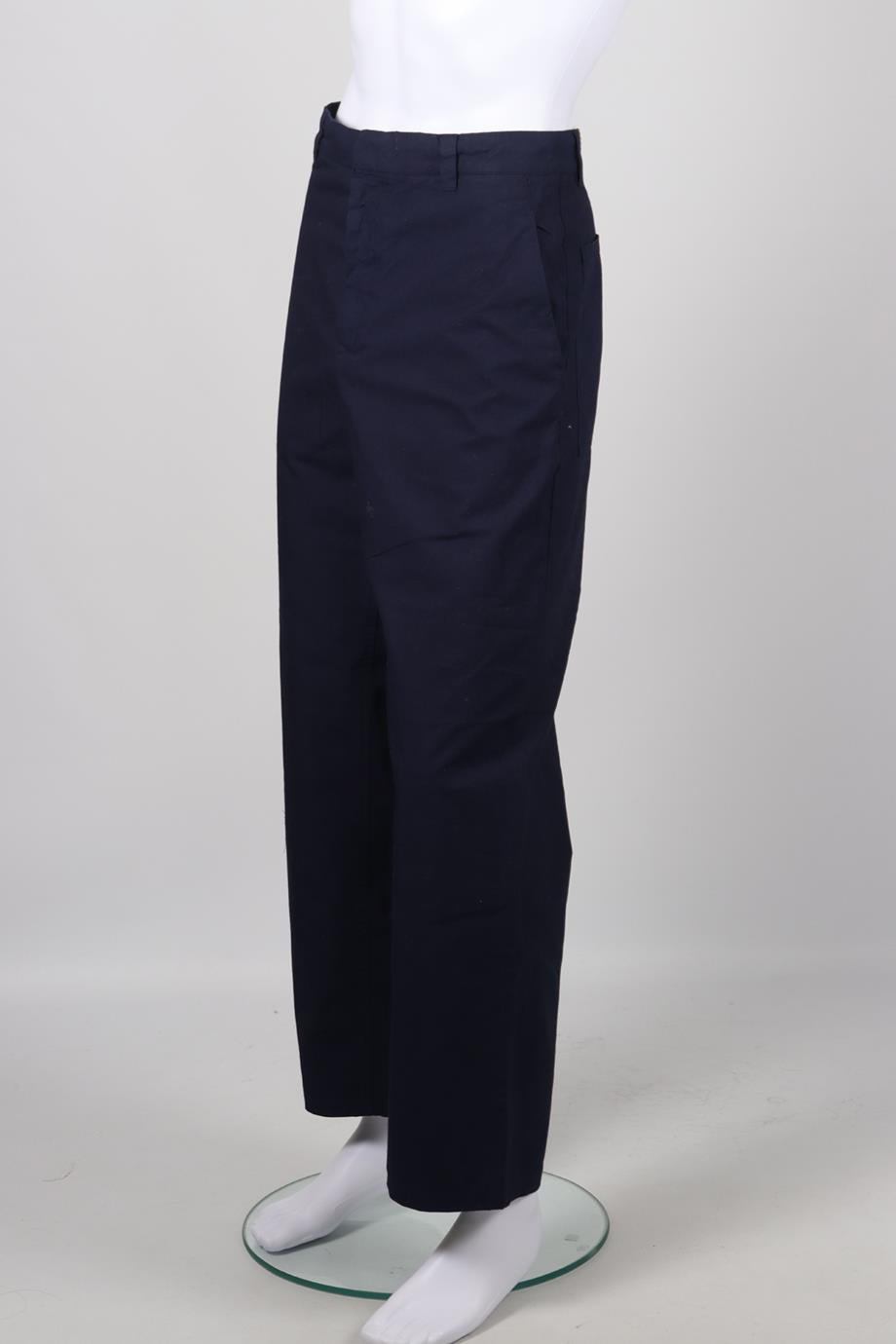 JIL SANDER MEN'S COTTON WIDE LEG PANTS IT 46 UK/US WAIST 30