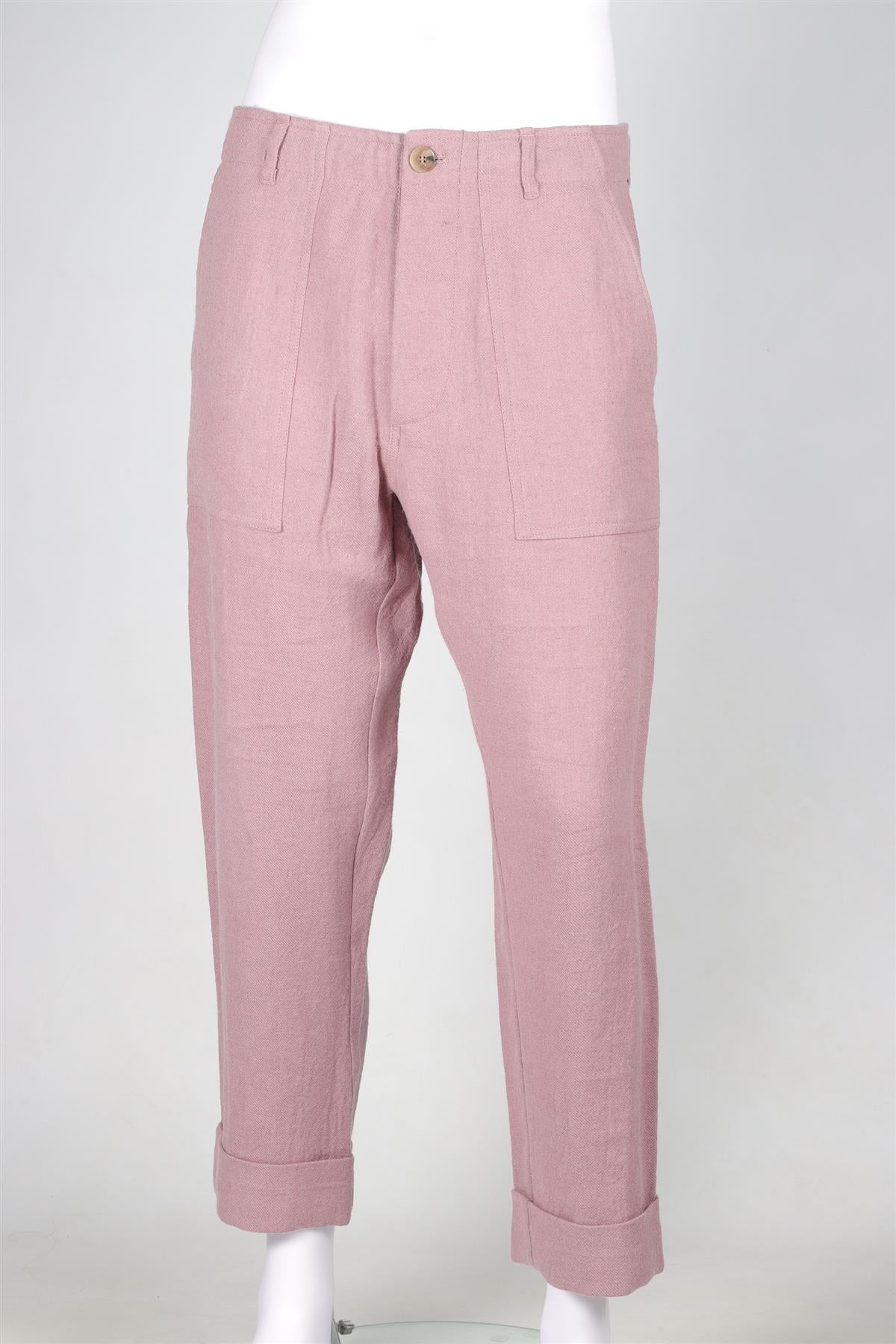 NANUSHKA PINK MEN'S RAMIE TWO PIECE SUIT EU 48 UK/US CHEST 36/W30