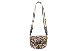 CHRISTIAN DIOR BLACK 2022 BOBBY MEDIUM CANVAS SHOULDER BAG