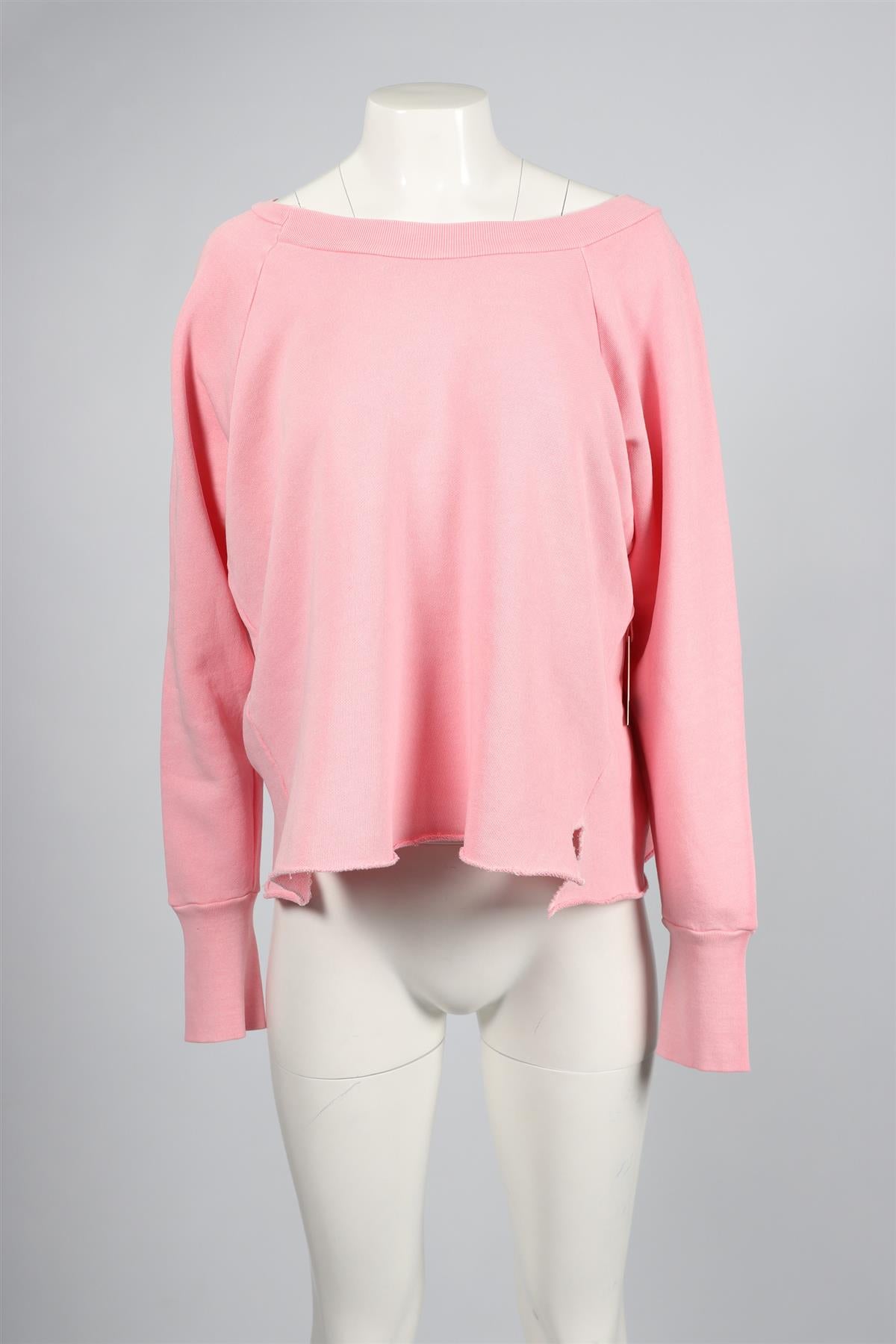 NSF PINK COTTON SWEATSHIRT MEDIUM