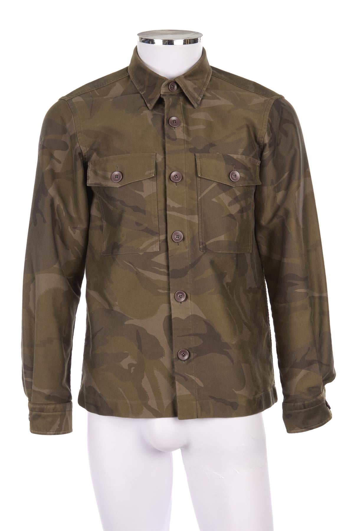 TOM FORD KHAKI COTTON JACKET UK/US CHEST 40 IT 50