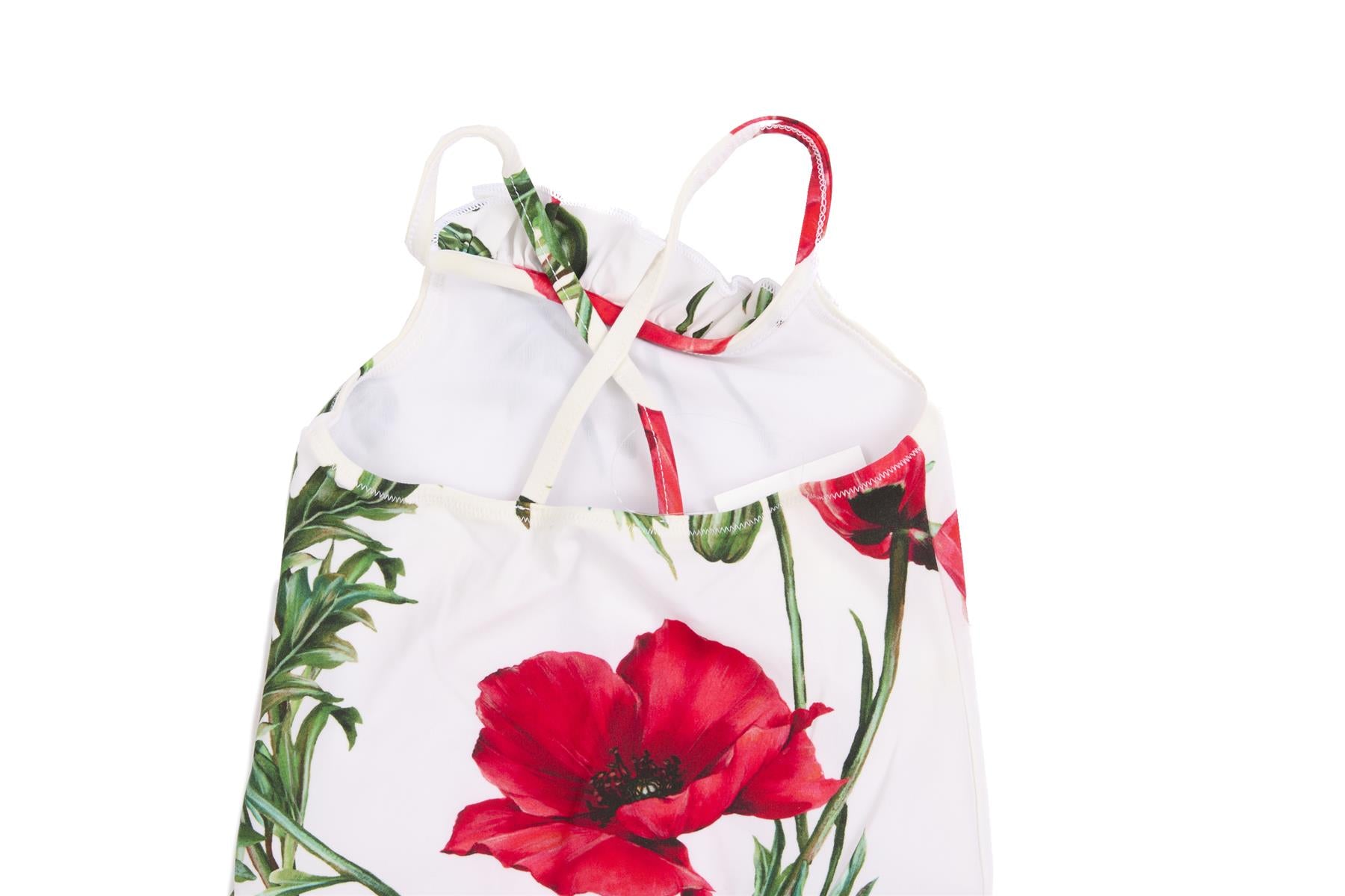 DOLCE & GABBANA WHITE KIDS GIRLS SWIMSUIT 9-12 MONTHS