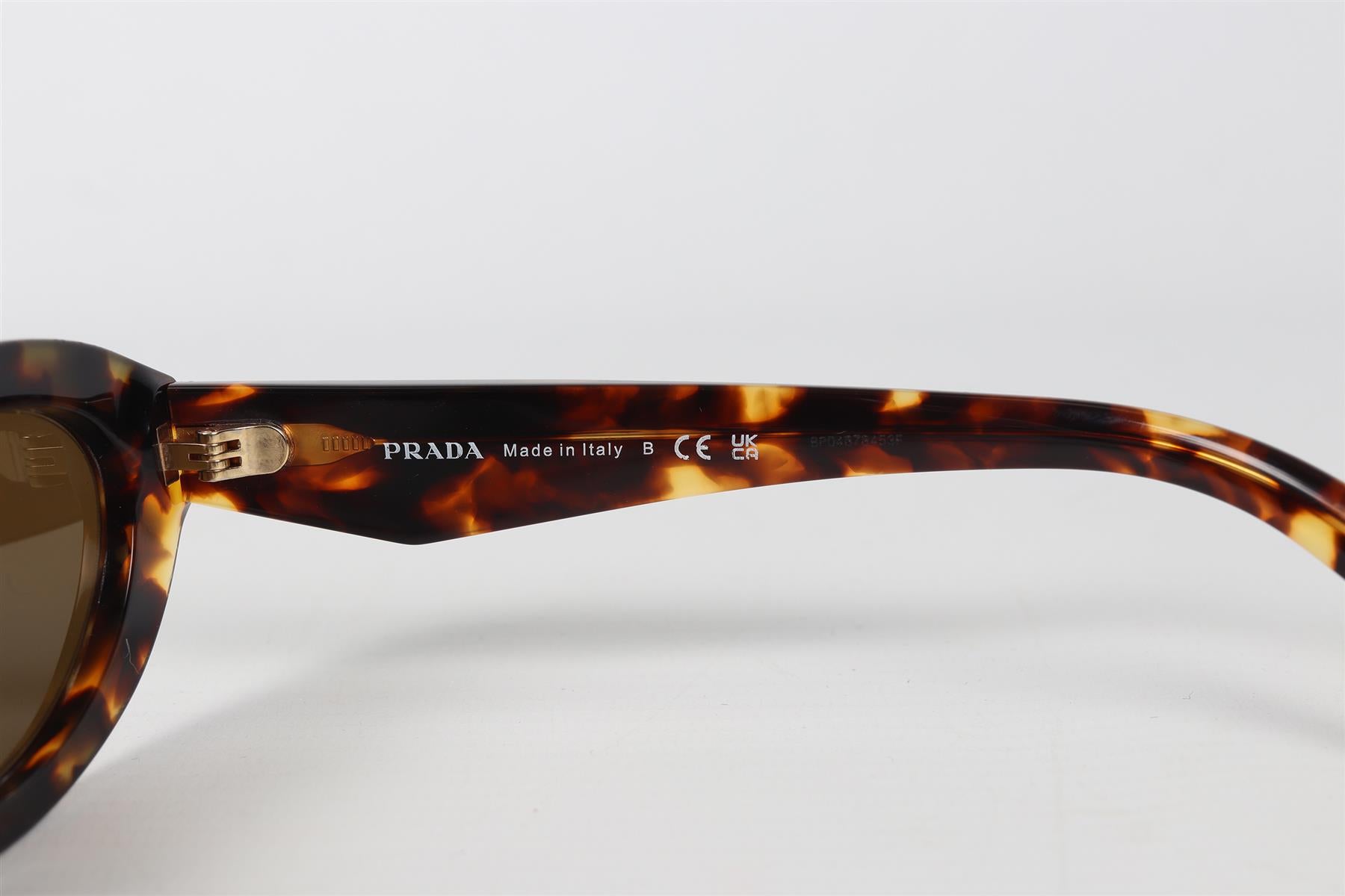 PRADA CAT EYE TORTOISESHELL ACETATE SUNGLASSES