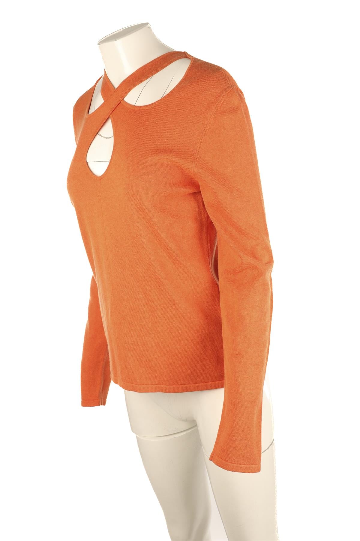 USISI SISTER ORANGE COTTON TOP LARGE