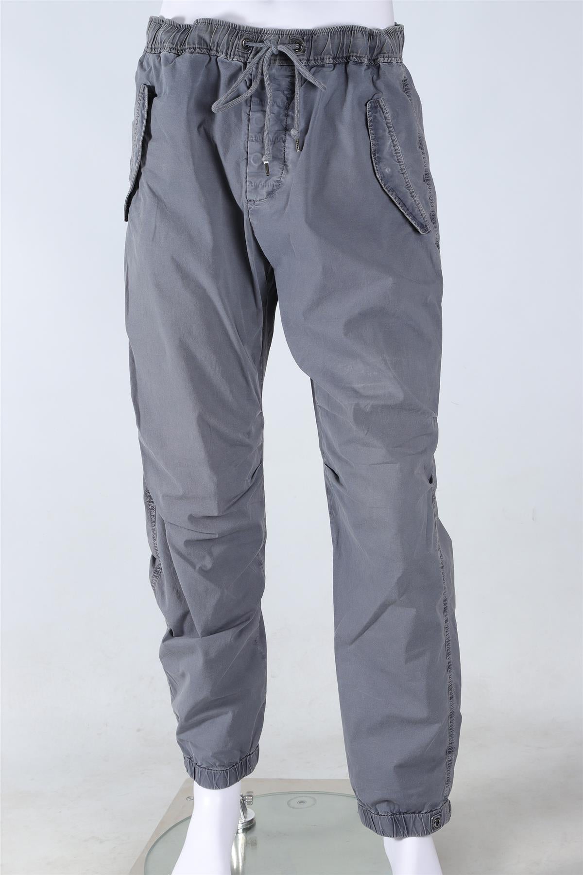 JAMES PERSE BLUE MEN'S COTTON CARGO PANTS UK/US 32