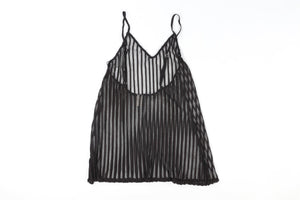 JADE SWIM BLACK CROCHET TOP UK 6