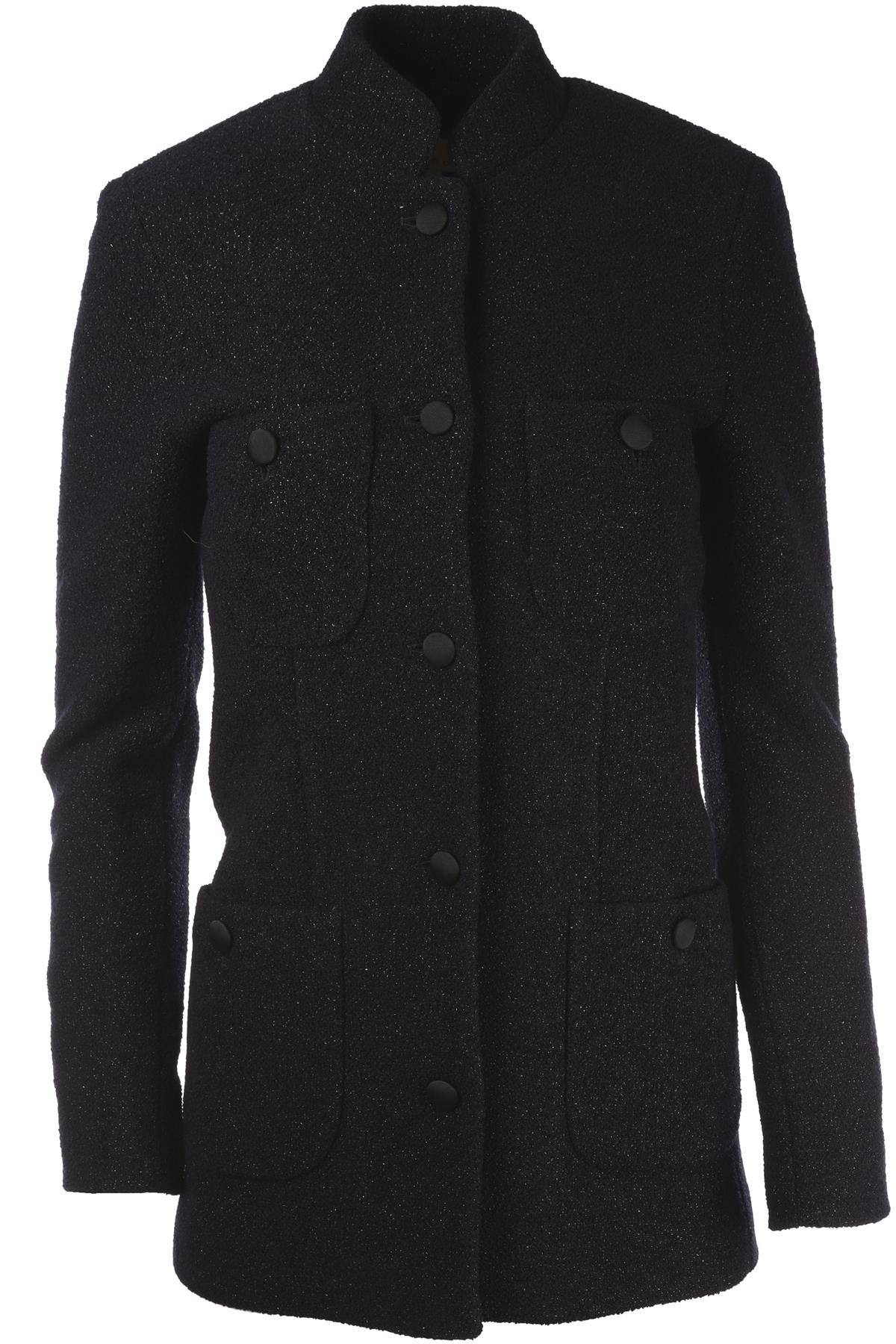 NAVY WOOL JACKET