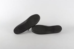 PRADA BLACK LEATHER BALLET FLATS EU 36