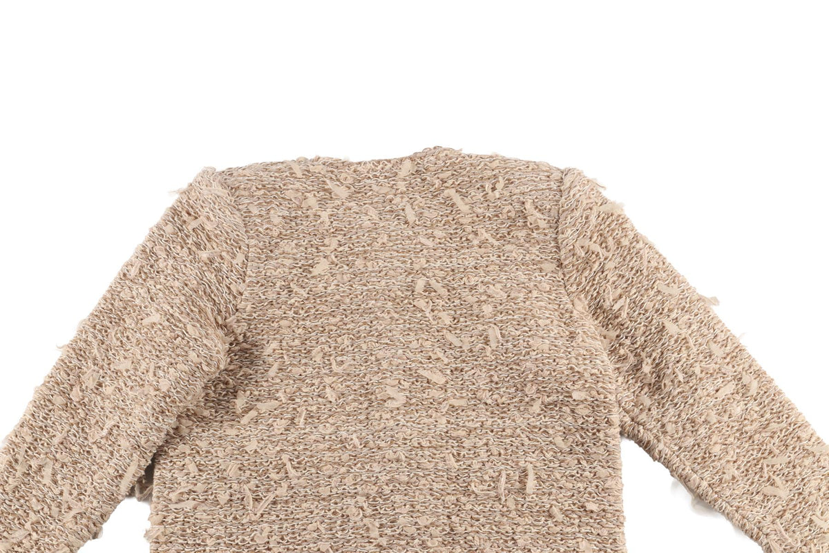 BALMAIN NUDE KIDS GIRLS JACKET 6 YEARS