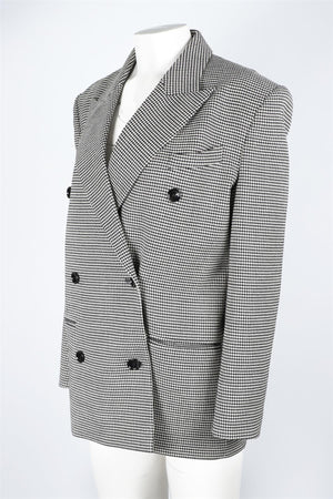 MAGDA BUTRYM BLACK WOOL BLAZER FR 34 UK 6