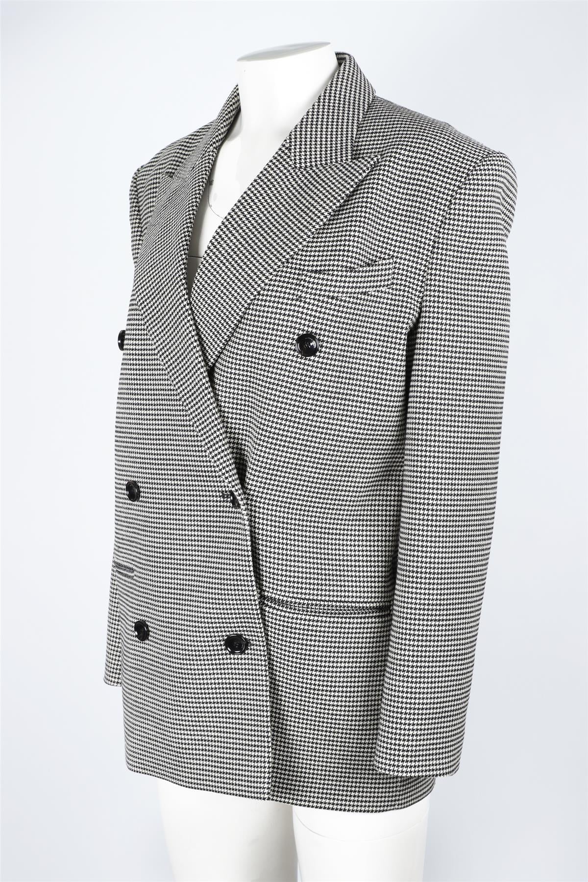 MAGDA BUTRYM BLACK WOOL BLAZER FR 34 UK 6