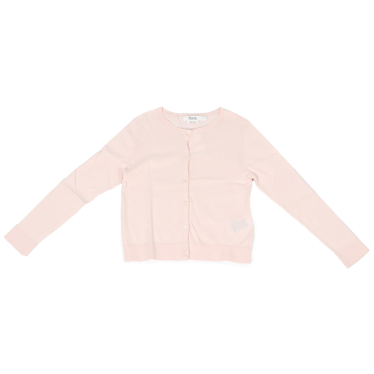 BONPOINT PINK KIDS GIRLS COTTON CARDIGAN 8 YEARS