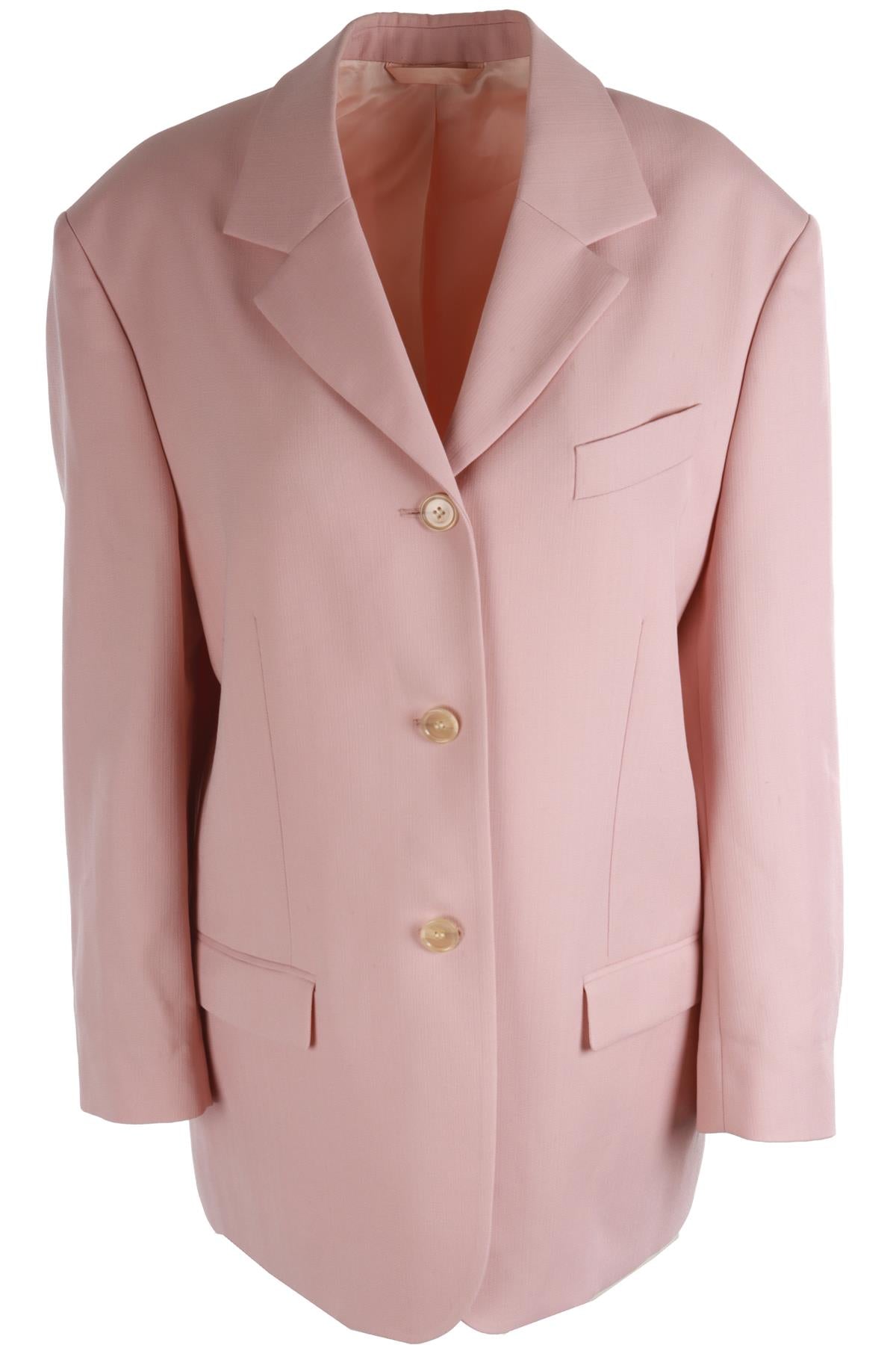ACNE STUDIOS PINK WOOL BLAZER DK 36 UK 8