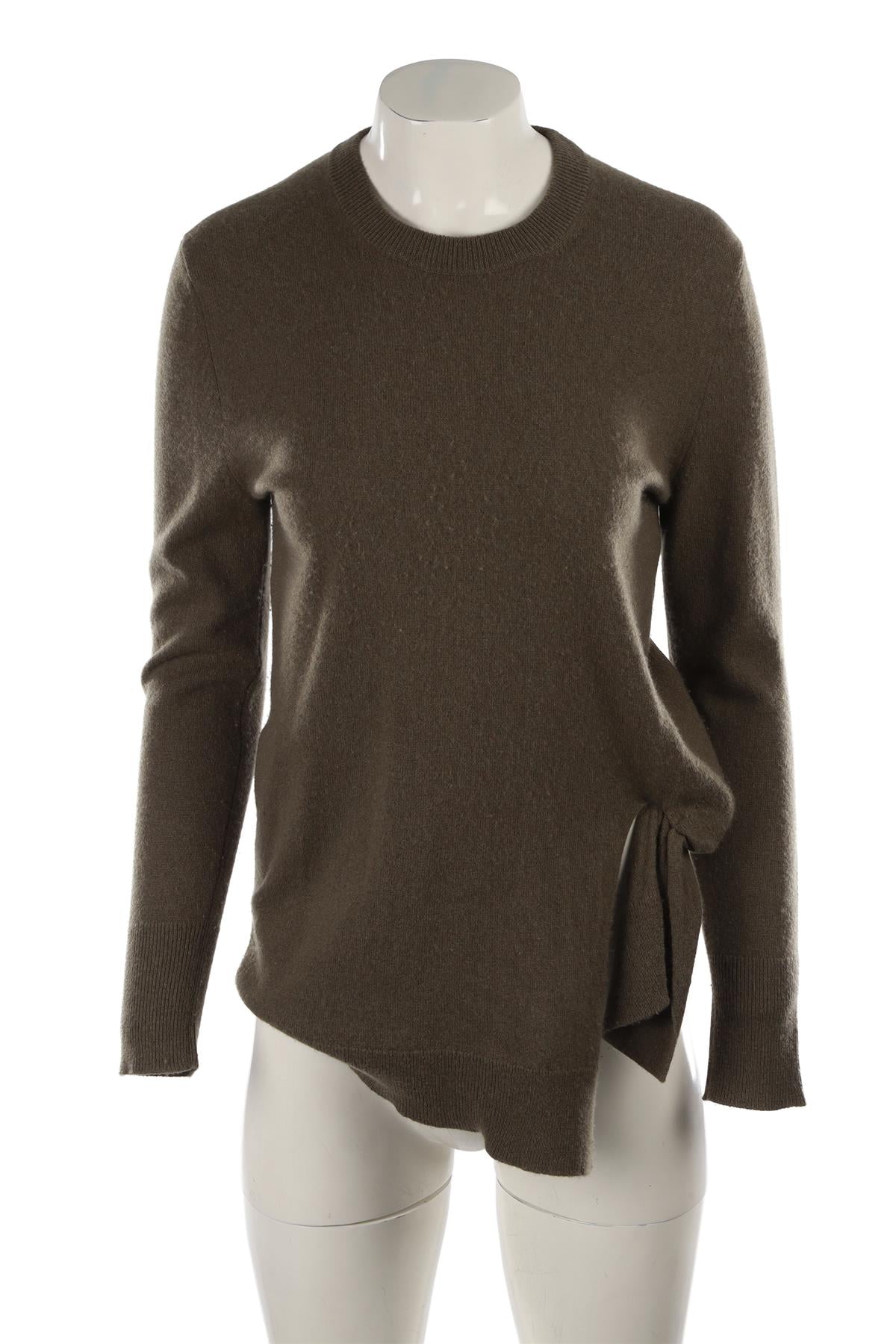 GREEN CASHMERE SWEATER