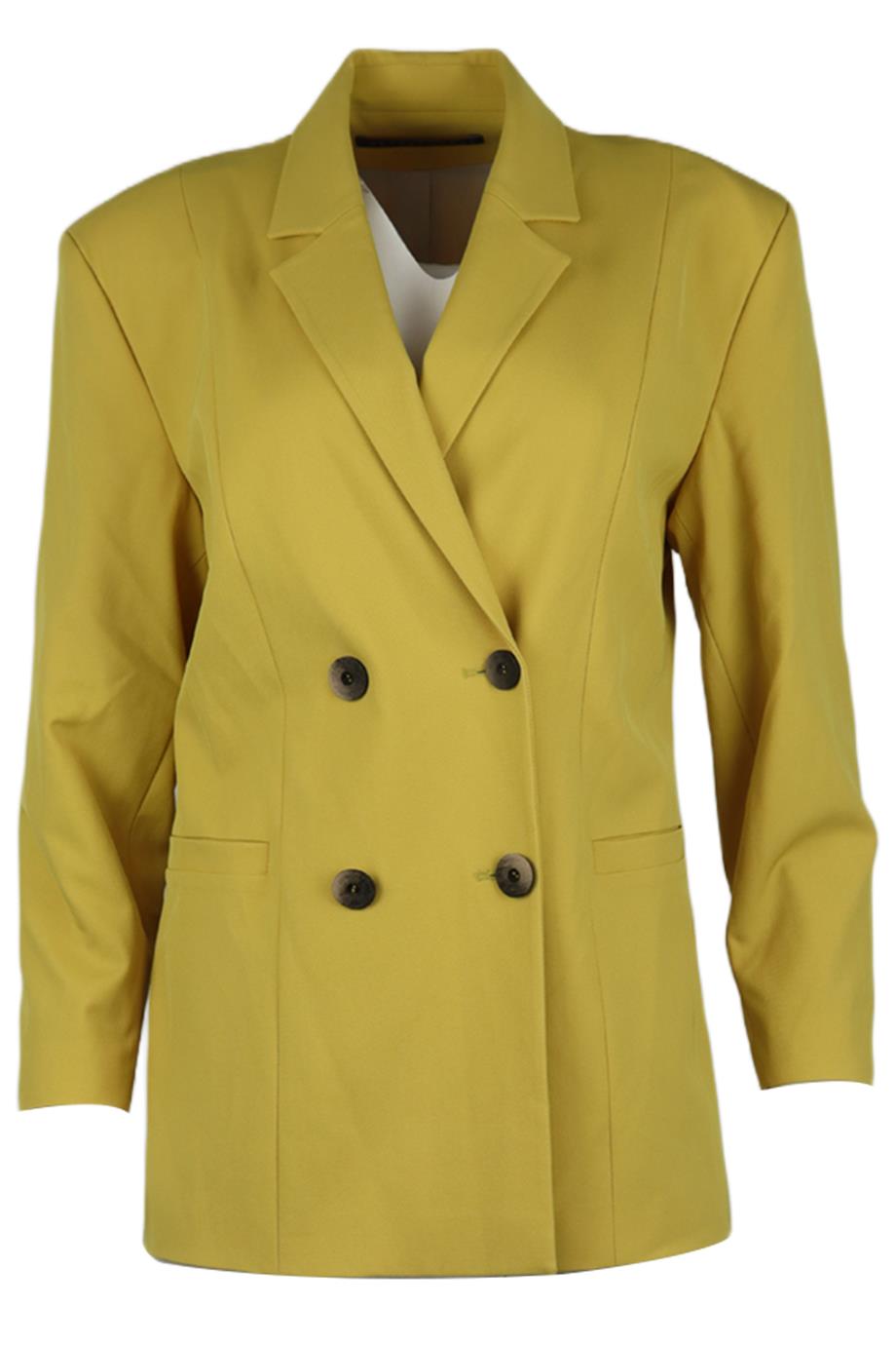 ZEYNAP ARCAY DOUBLE BREASTED WOOL BLAZER FR 36 UK 8