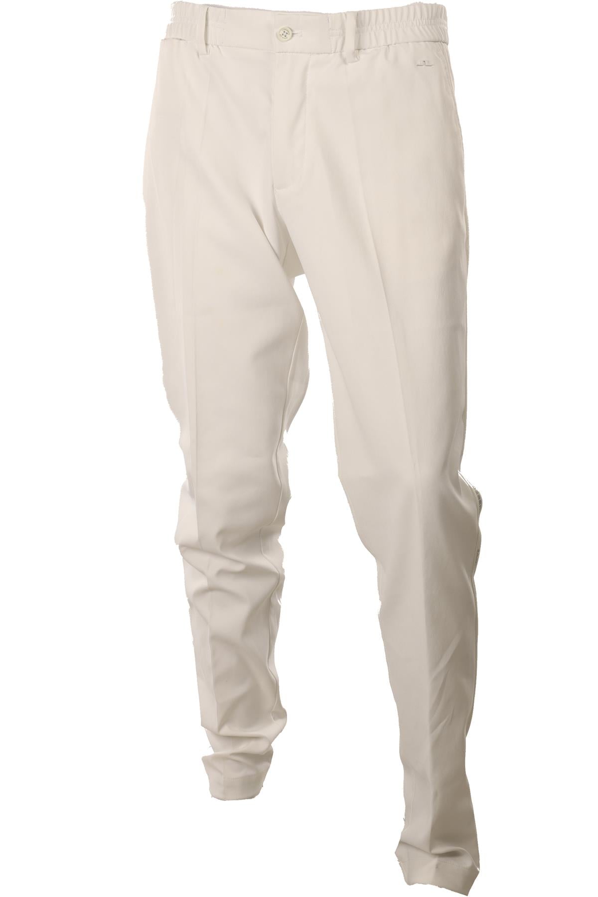 J LINDEBERG WHITE MEN'S JERSEY STRAIGHT LEG PANTS W34
