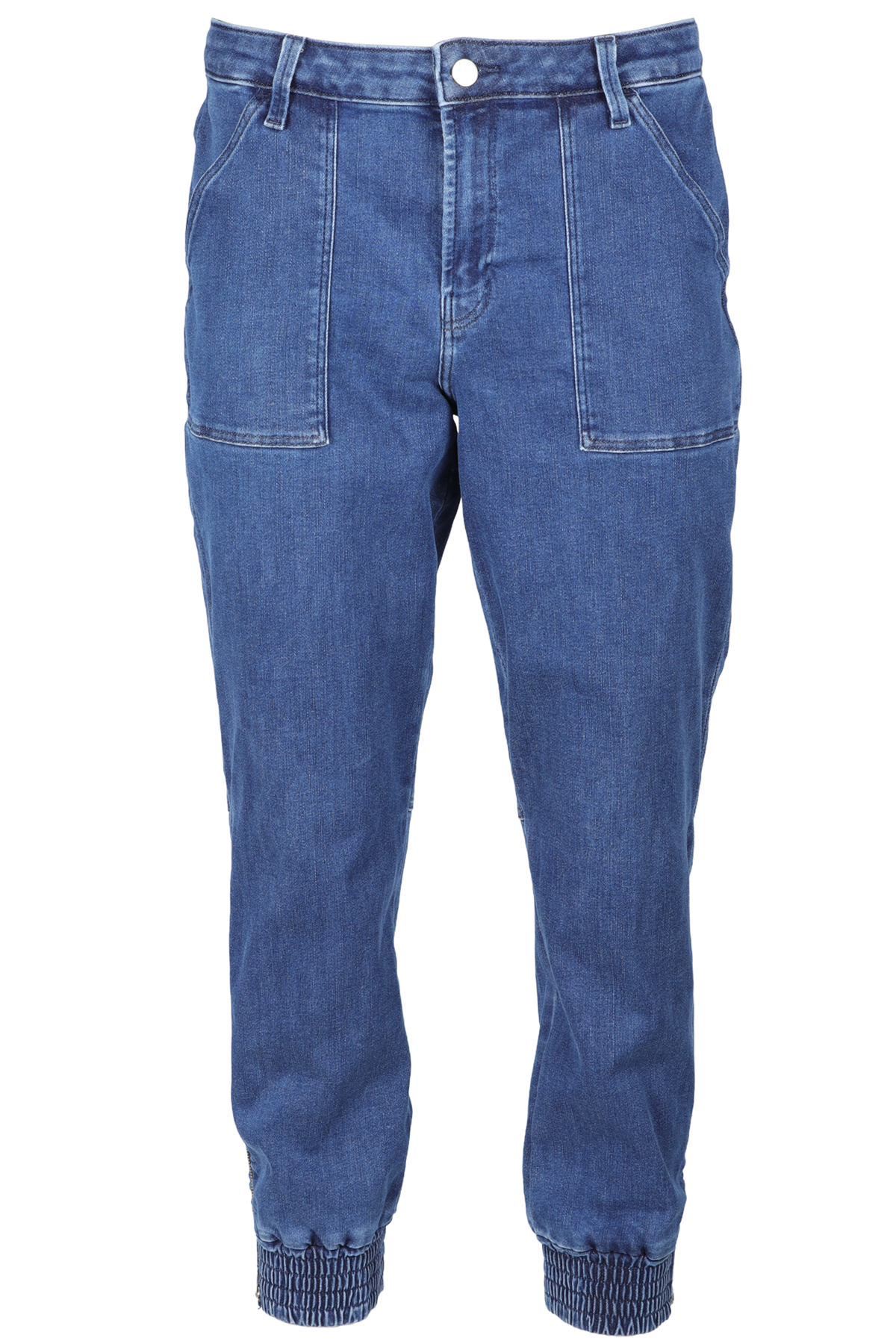 J BRAND BLUE DENIM TAPERED PANTS W29 UK 10-12