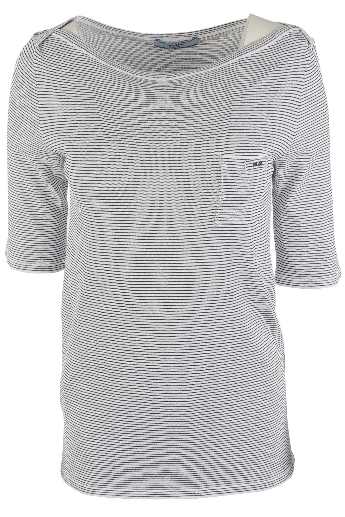 PRADA BLUE 2025 KNIT TOP IT 46 UK 14