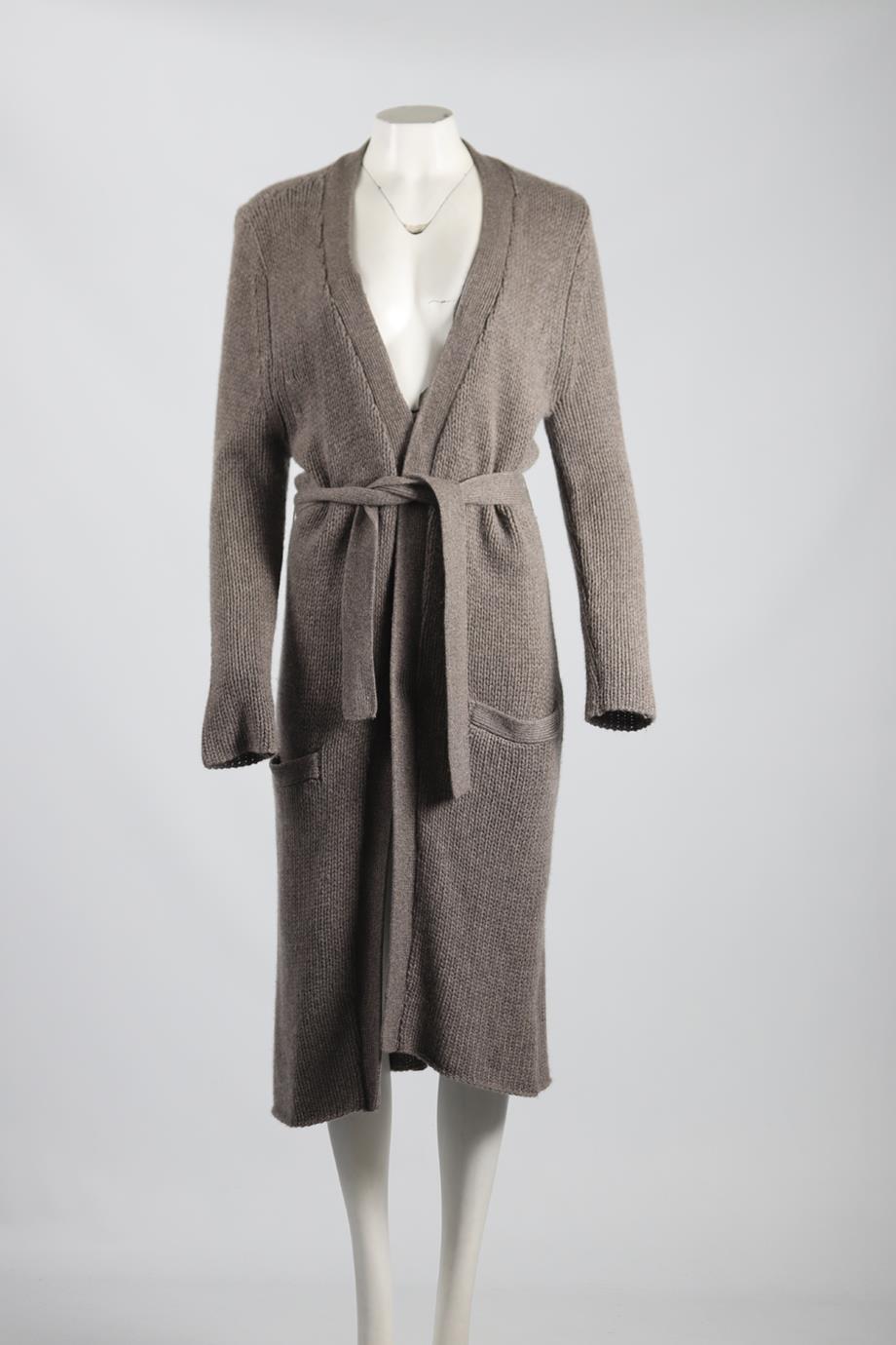 SABLYN BELTED CASHMERE CARDIGAN LARGE