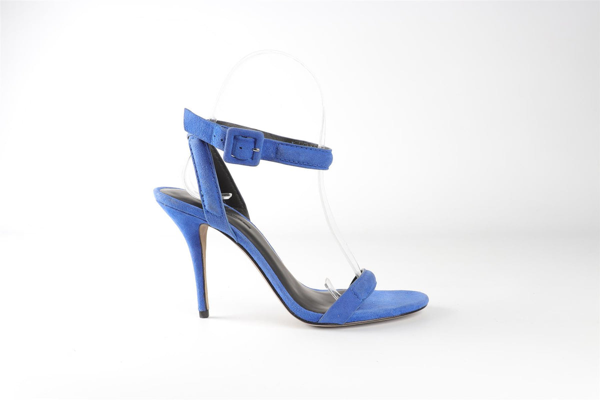 ALEXANDER WANG BLUE SUEDE SANDALS EU 36 UK 3 US 6