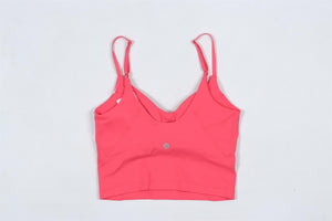 LULULEMON PINK SPORTS BRA US 4 UK 8