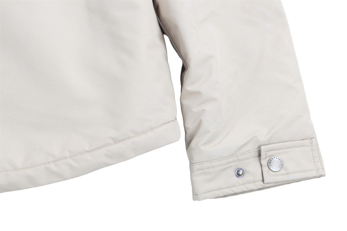 BONPOINT TAN TEEN BOYS COAT 14 YEARS