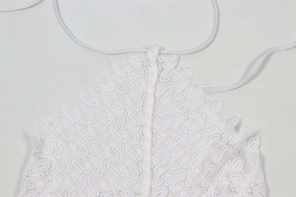 MISSONI WHITE CROPPED CROCHET TOP IT 40 UK 8