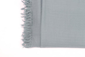 HERMÈS GREEN H CASHMERE SCARF ONE SIZE