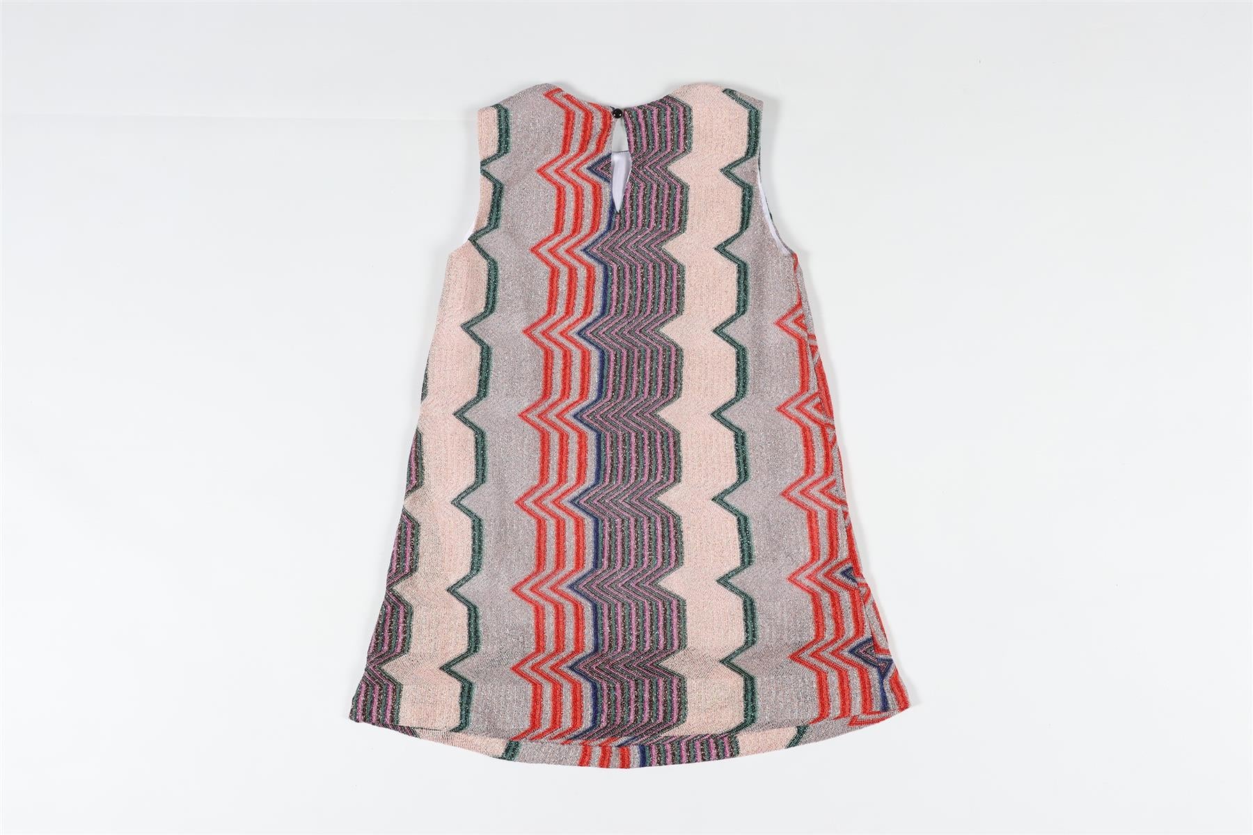 MISSONI MULTICOLOURED KIDS GIRLS CROCHET DRESS 4-5 YEARS