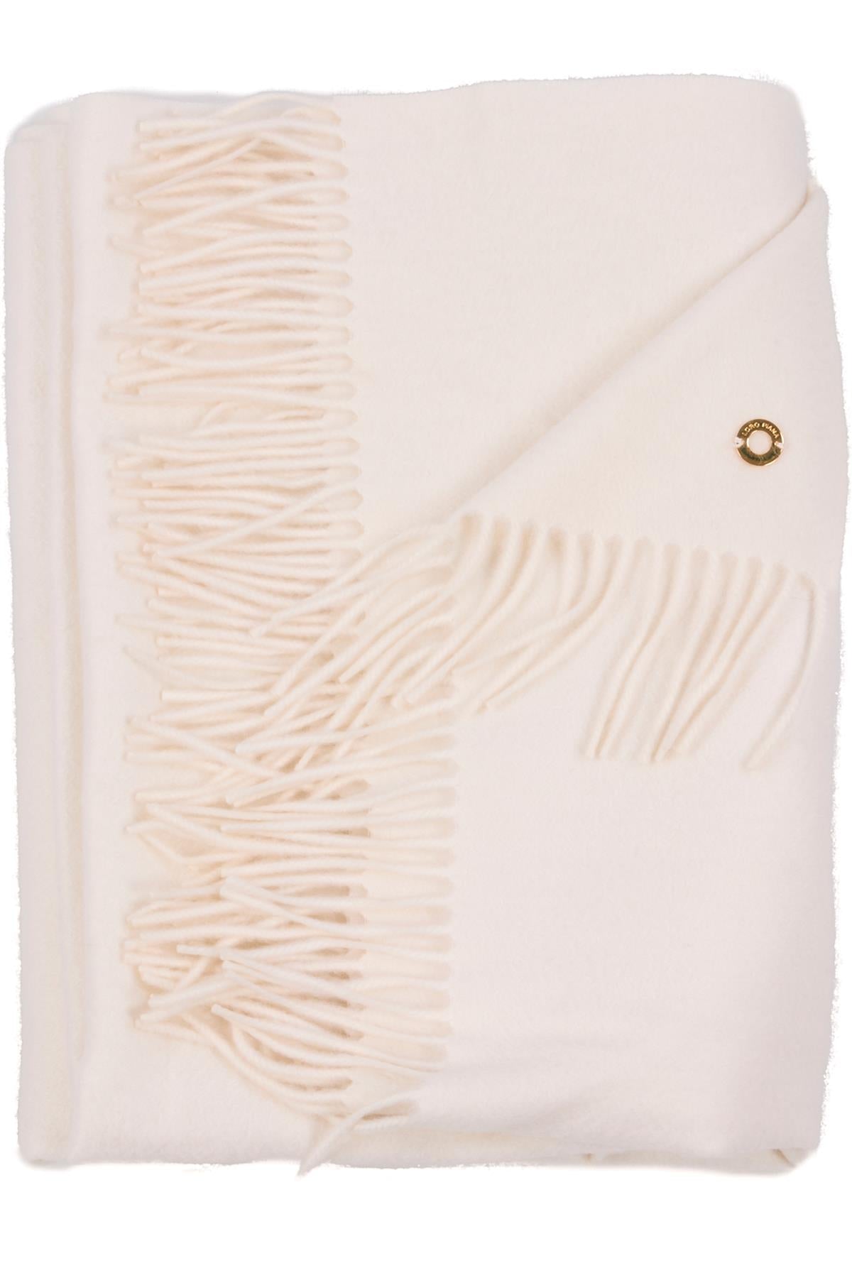 LORO PIANA IVORY CASHMERE SCARF