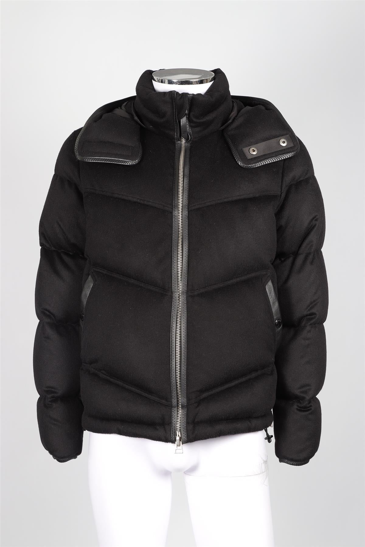 TOM FORD BLACK MEN'S PADDED DOWN JACKET IT 48 UK/US CHEST 38