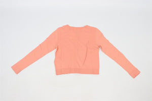 BONPOINT PEACH KIDS GIRLS COTTON CARDIGAN 8 YEARS