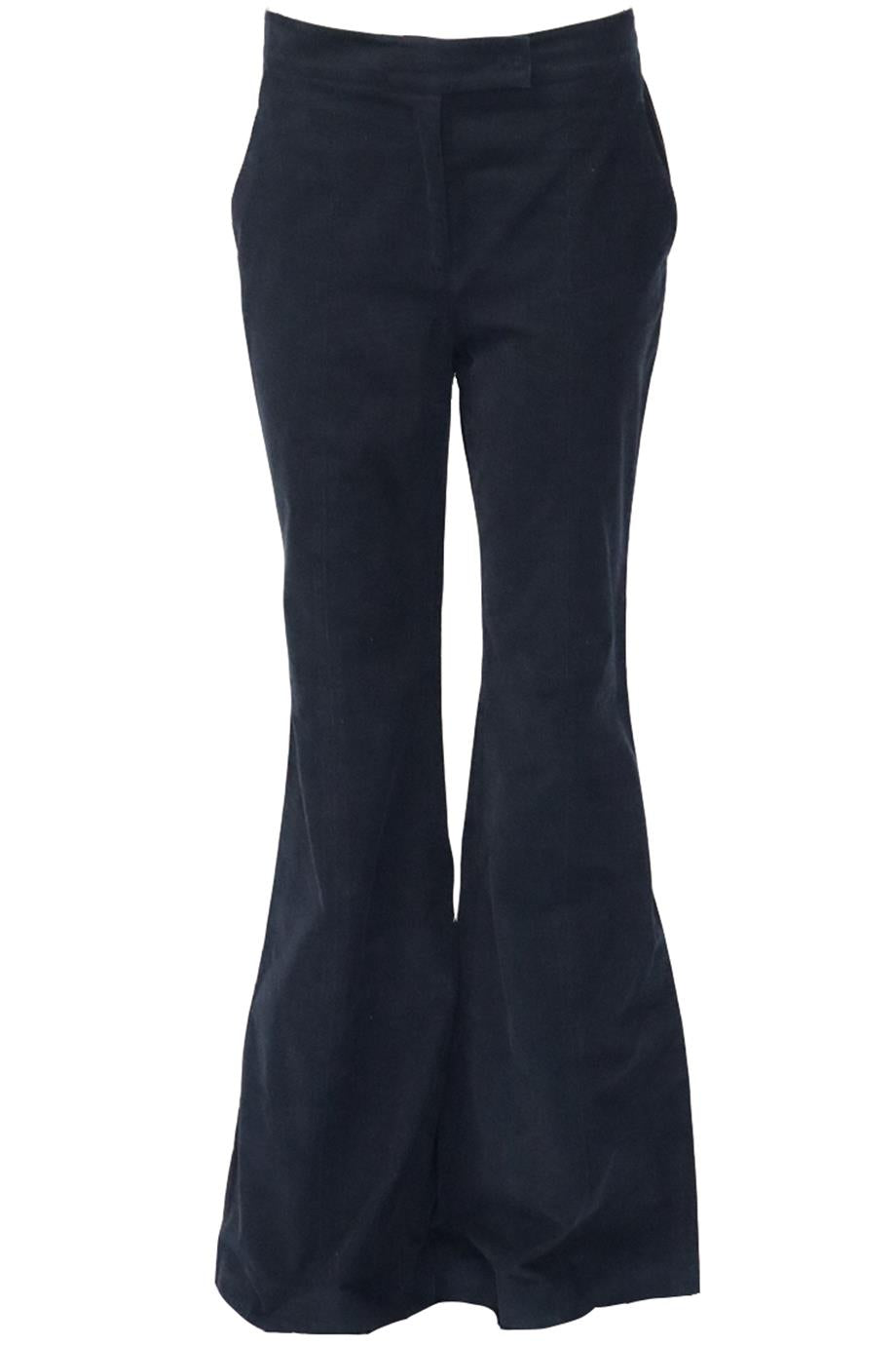 GABRIELA HEARST CORDUROY FLARED TROUSERS IT 40
