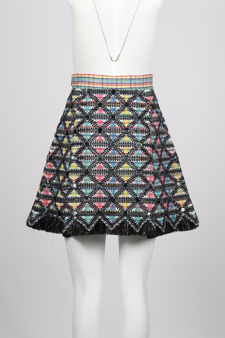 MARCO DE VINCENZO COTTON MINI SKIRT IT 40 UK 8