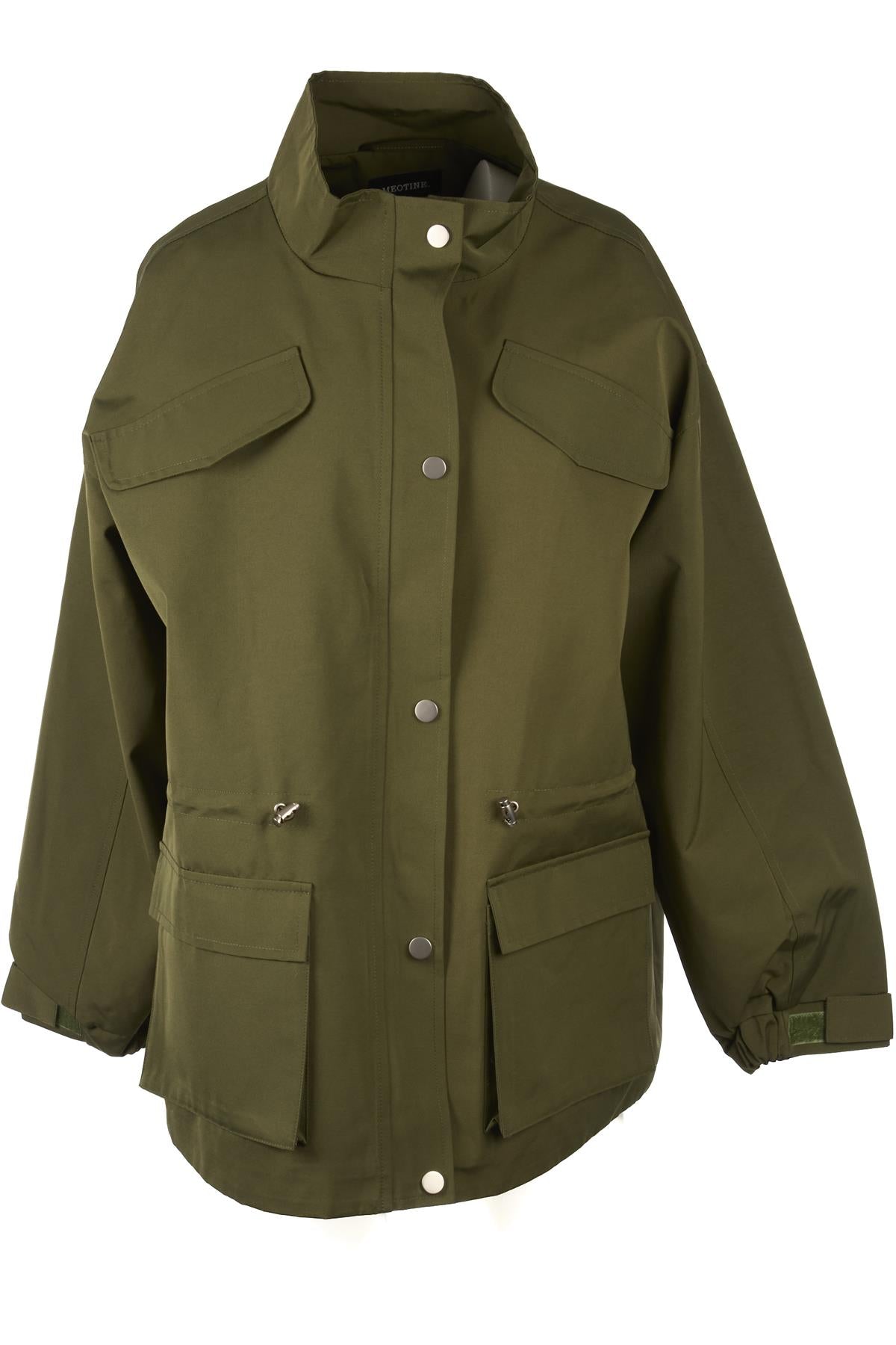 MEOTINE GREEN TRACEY SHELL JACKET XSMALL