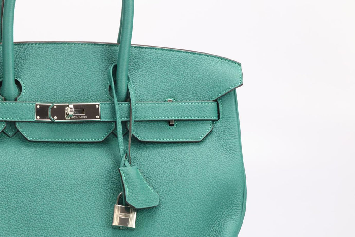 HERMÈS 2013 BIRKIN 35CM MAURICE LEATHER BAG