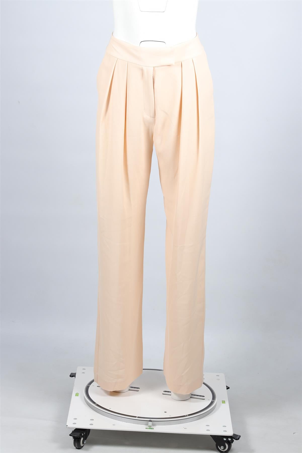 THE SEI NUDE CREPE STRAIGHT LEG PANTS US 0 UK 4