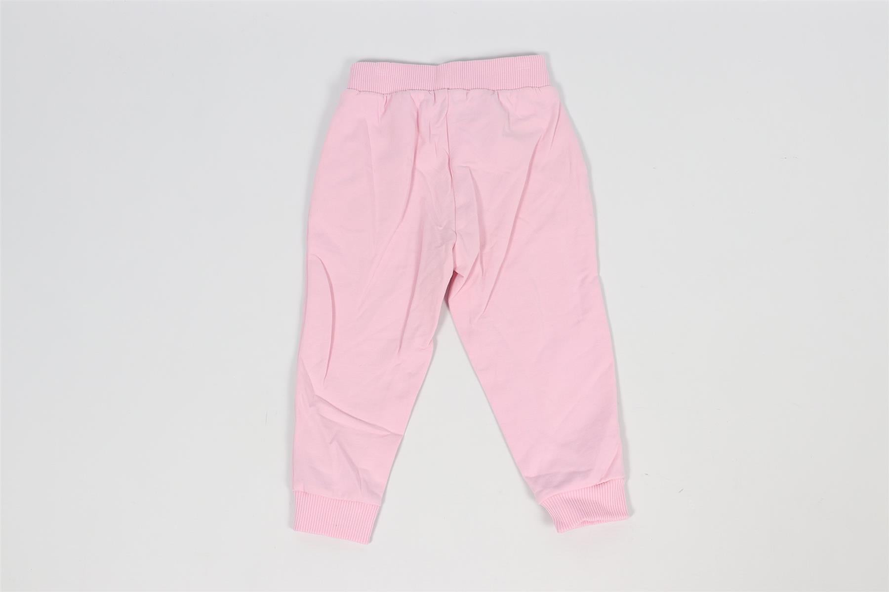 CHIARA FERRAGNI PINK BABY GIRLS SWEATSHIRT AND PANTS SET 18 MONTHS