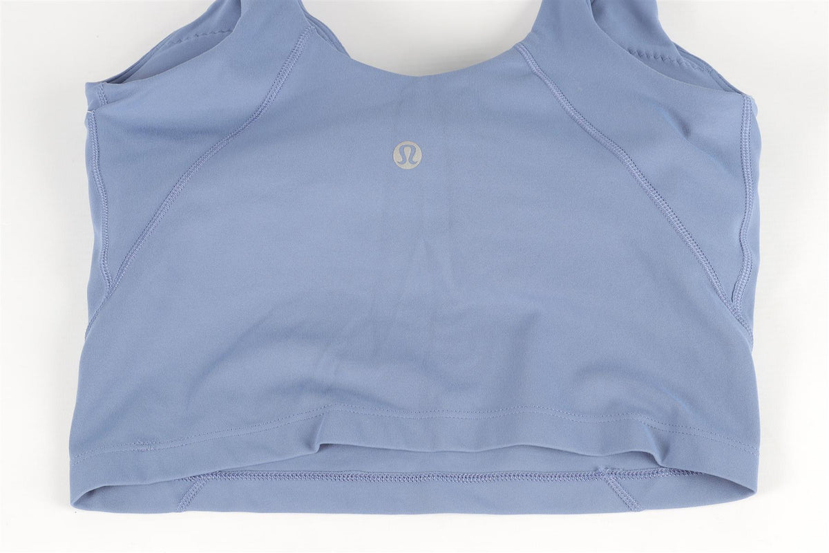 LULULEMON BLUE SPORTS BRA US 4 UK 8