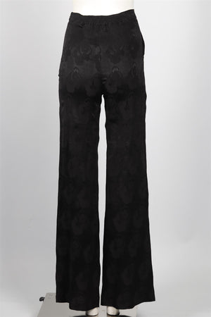 ETRO SILK STRAIGHT LEG PANTS IT 38 UK 6