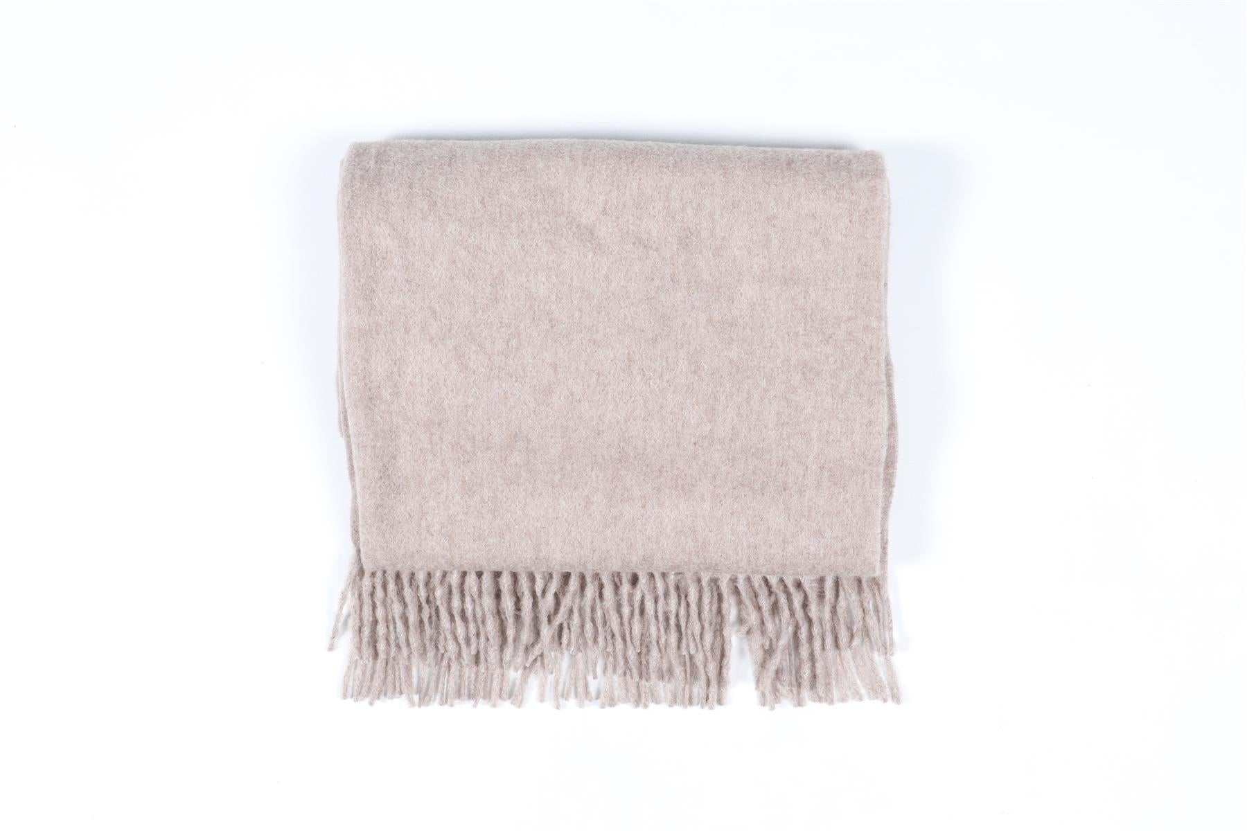 KUJTEN BEIGE CASHMERE SCARF