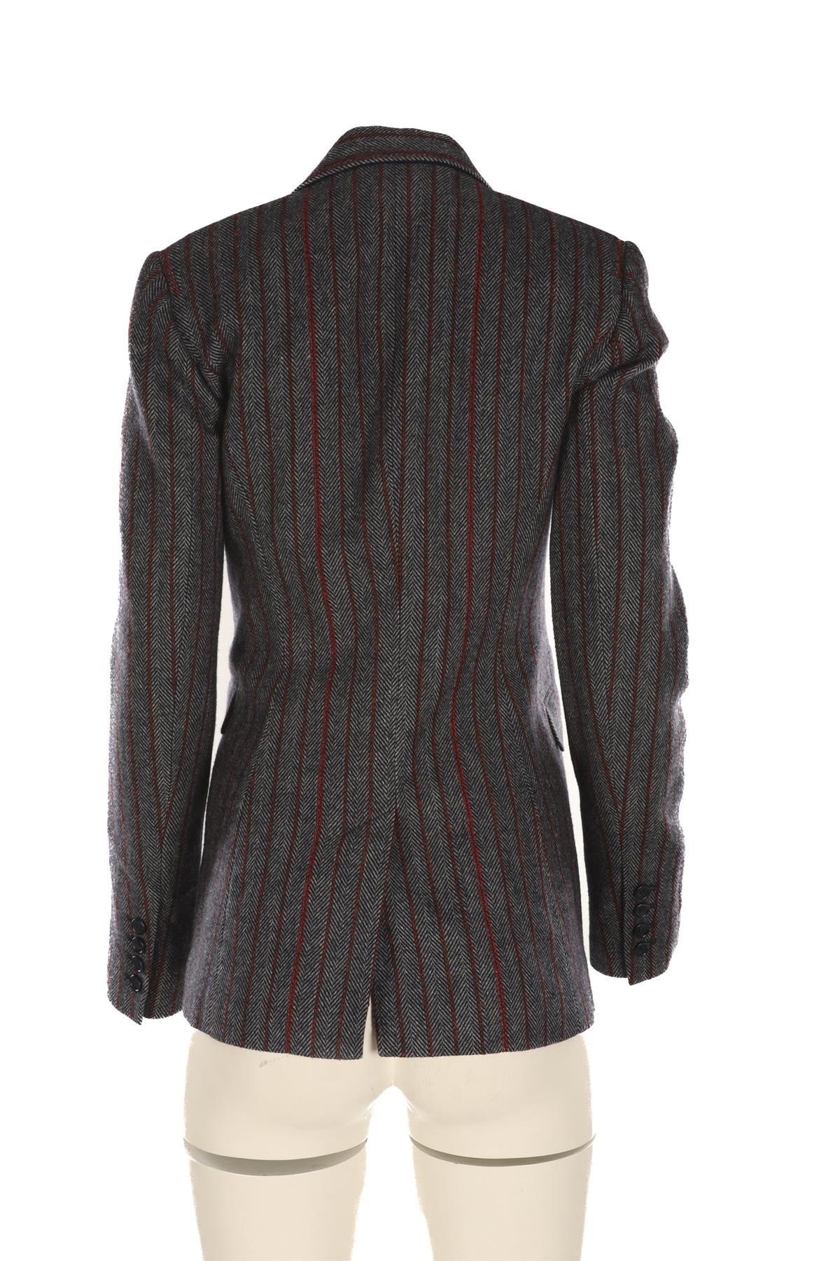 GABRIELA HEARST BLUE WOOL BLAZER IT 38 UK 6