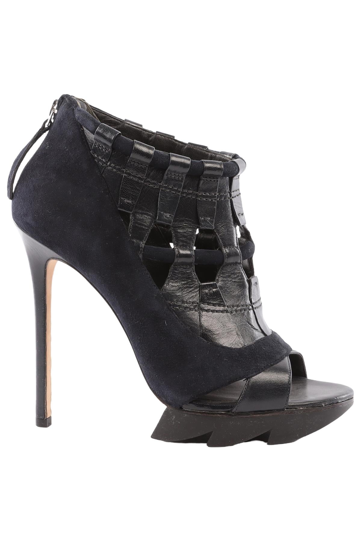CAMILLA SKOVGAARD NAVY SUEDE ANKLE BOOTS EU 40 UK 7 US 10