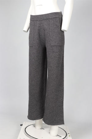 PAULIE GREY CASHMERE TAPERED PANTS LARGE