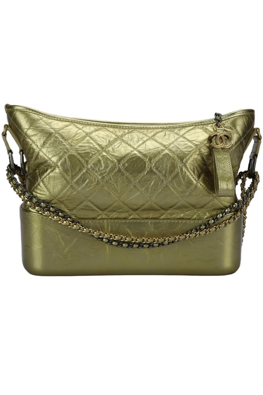 CHANEL 2017 GABRIELLE LARGE QUILTED LEATHER SHOULDER BAG