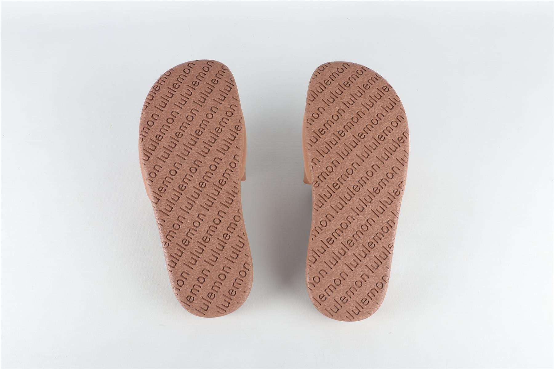 LULULEMON BROWN RUBBER SILDES EU 36.5 UK 3.5 US 6